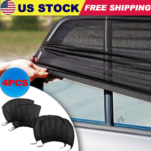 4pcs car window screen mesh - car,