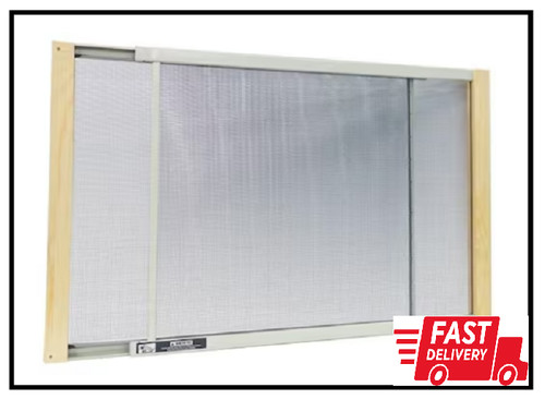Wood frame window - window, screen